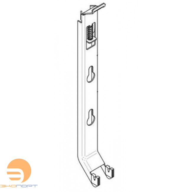 Кронштейн настенный (1шт) для H500 (тип 20/21/22/33) Buderus продаются только с радиатором 
