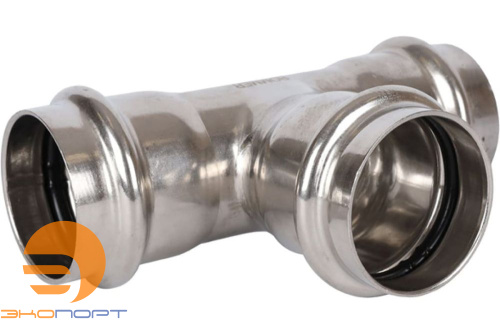 Тройник press 35х35х35 нерж. Rommer