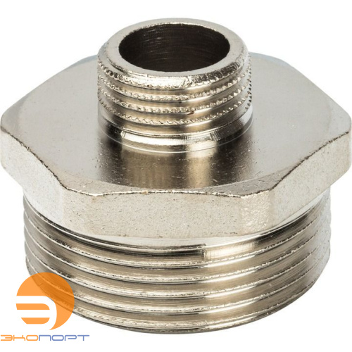 Ниппель переходной НН  11/4х1/2 (никель) Stout
