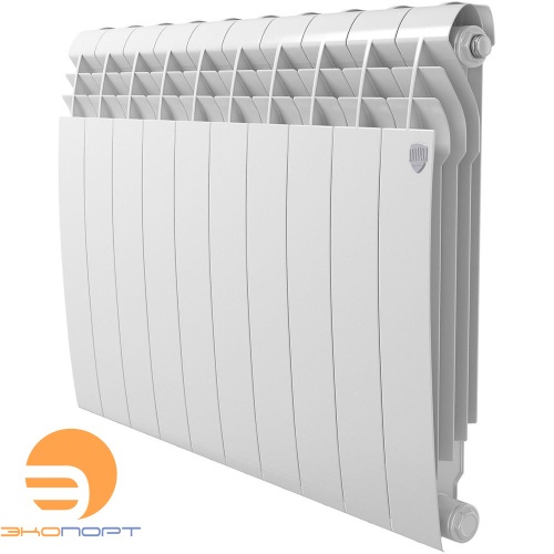 Радиатор биметал. BiLiner Bianco 500/87 10 секций (белый) Royal Thermo