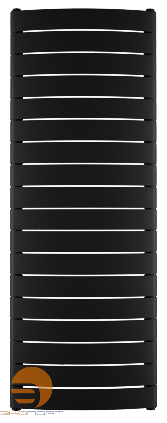 Радиатор биметаллический вертикальный Convex 500 (2176Вт) 22 секц. (нижнее разнесенное) Antracit Rifar