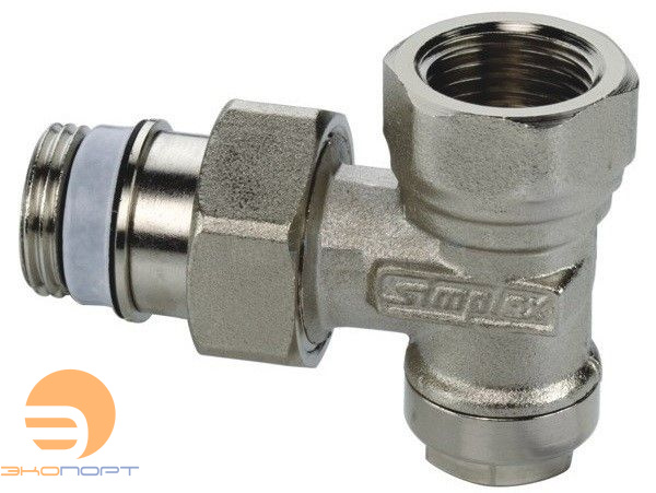 Вентиль запорный IG/N 1/2х1/2 угловой Simplex