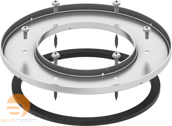 Комплект монтажный с прижимным фланцем, нержавеющая сталь TECEdrainpoint S