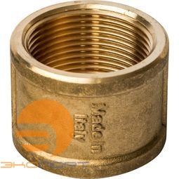 Муфта ВВ 1 1/4х1 1/4 (латунь) STOUT