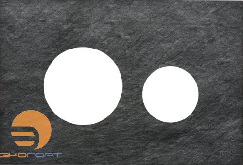 Лицевая панель TECEloop Modular, плитка сланцевая, TECE