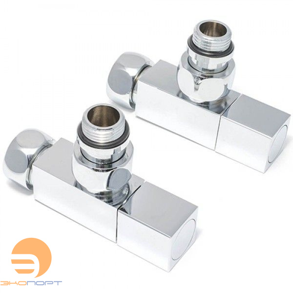 Кран угловой колпачок квадратный 3/4"х1/2" НР-ВН, Терминус(Luxon)/Компл ПАРА (2шт.)