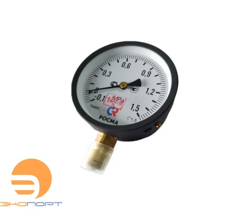 Мановакуумметр ТМВ-510Р.00 (-0,1..0,3 МПа) G1/2", кл.т.1.5 