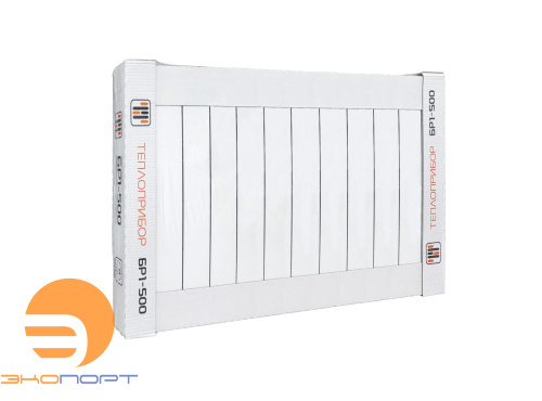 Радиатор биметаллический 500/90 мм 12 секций Теплоприбор