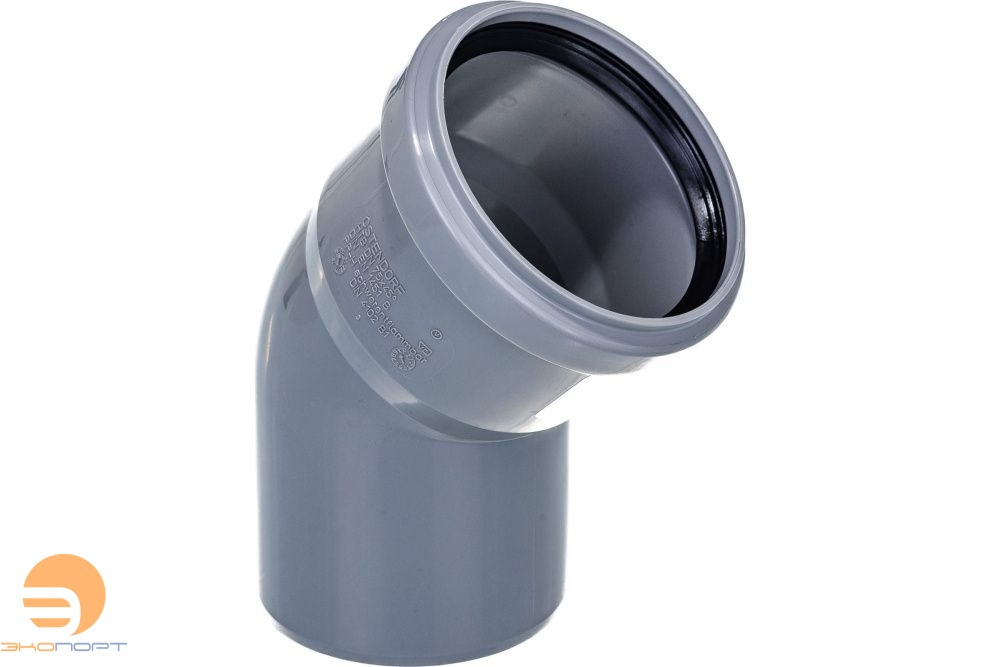 Отвод однорастр 75*45 гр. OST
