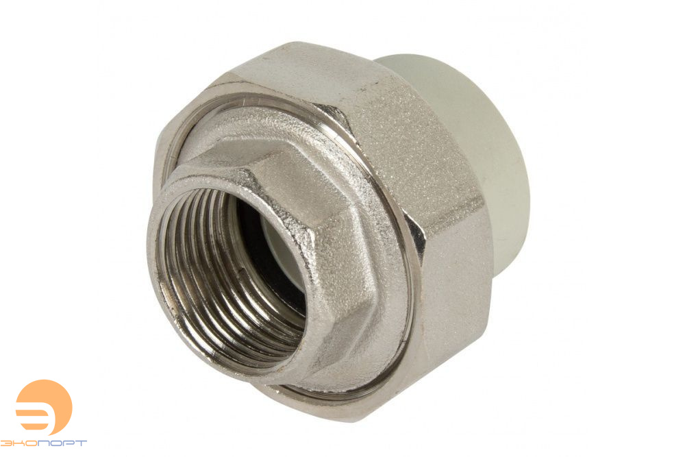 Муфта разъемная ВР 20х1/2" серая Valfex