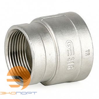 Муфта переходная В-В DN 1/2 /DN 1/4, PN20, нерж. сталь AISI316