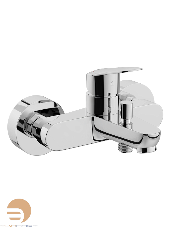 Смеситель для ванны Flow Round, хром, Vitra