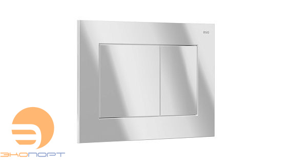 Панель двойного смыва Touch Line (белый / пластик), RIVO