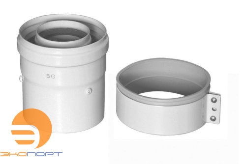 Адаптер для коаксиального дымоудаления DN60/100 (BAXI)