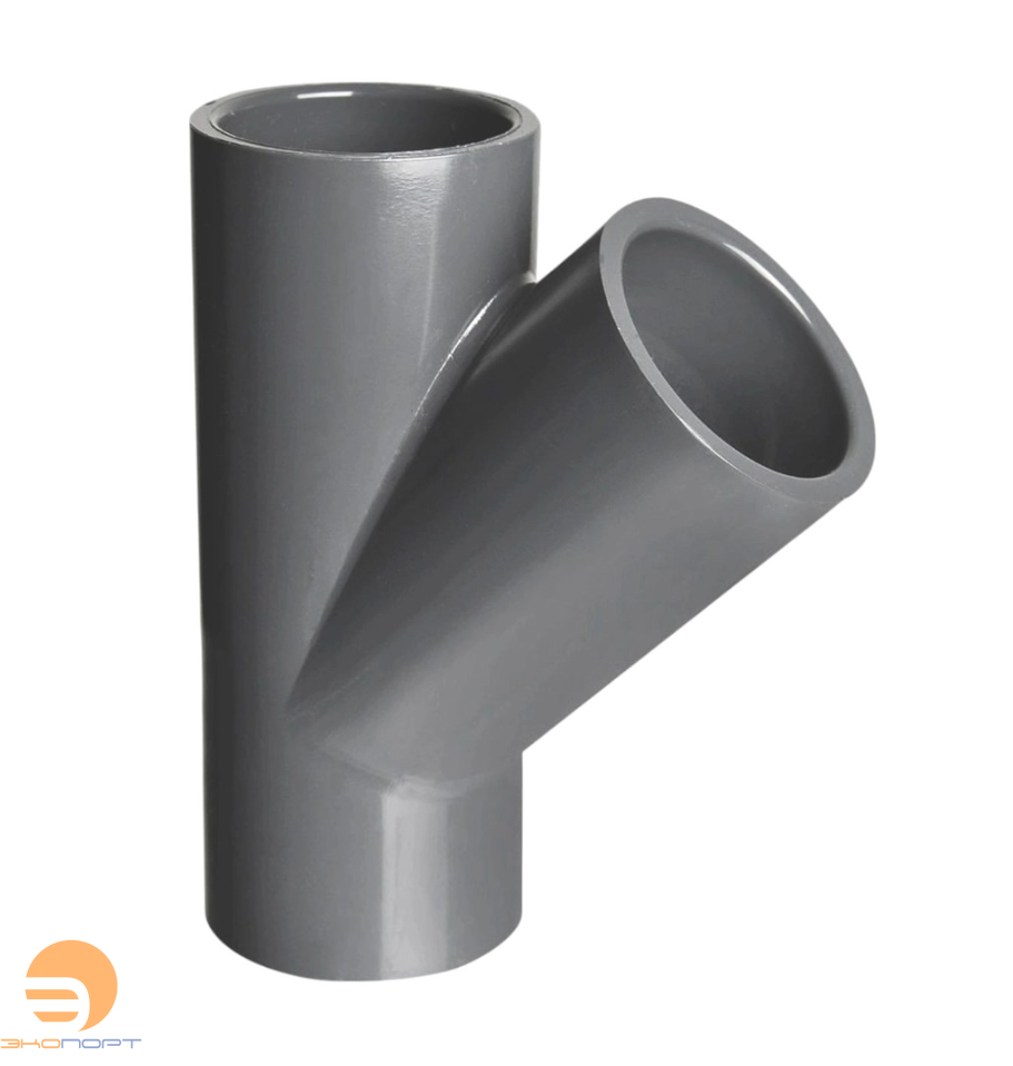 Тройник 45* (110) PN10 PVC-U