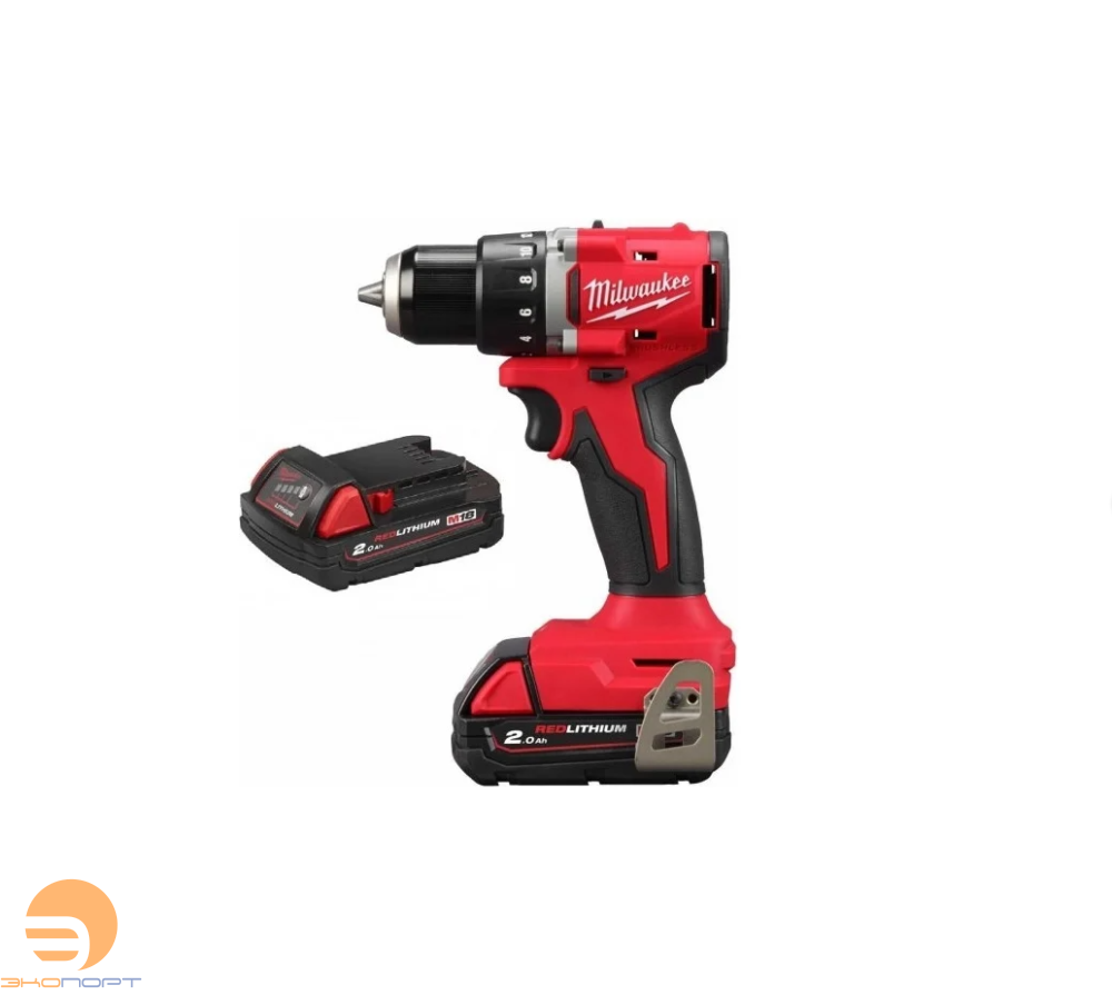 Аккумуляторная дрель-шуруповерт M18 BLDDRC-202C, Milwaukee