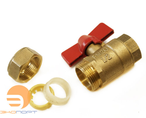 Кран шаровый FHV 15x1/2" HydroSta