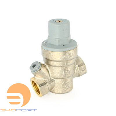 Редуктор давления 1/2" 1-6 бар PN16 с отверстием под манометр 1/4 мембранный Uni-fitt