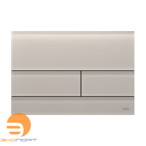 Клавиша TECEsquare II стекло песочно-бежевое сатинированное
