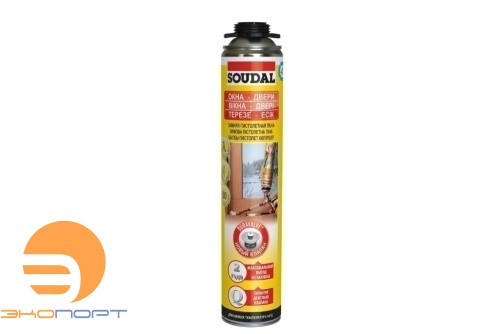 Пена монтажная SOUDAL Yellow 750 мл. ЗИМНЯЯ