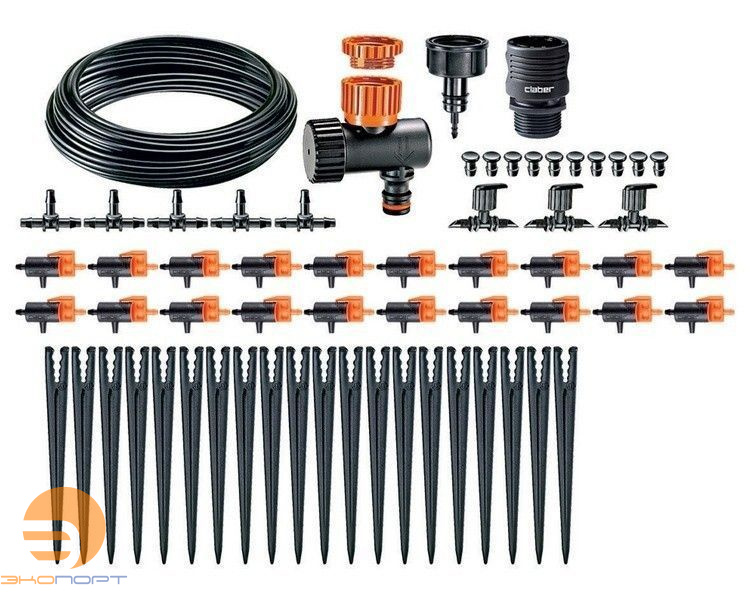 Набор для капельного орошения 50 капельниц in-line шланг 1/2 25 м