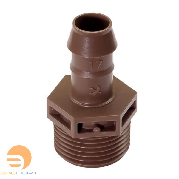 Переходник прямой 3/4" НР-17 мм XFF-MA-075 Rain Bird