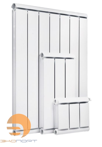 Радиатор Silver В-1800-3секц подкл. нижнее RAL9016 матовый (1350Вт)