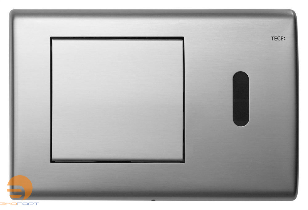 Клавиша TECEplanus, с ИК-датчиком, питание от сети 12 В, нержавеющая сталь, сатин