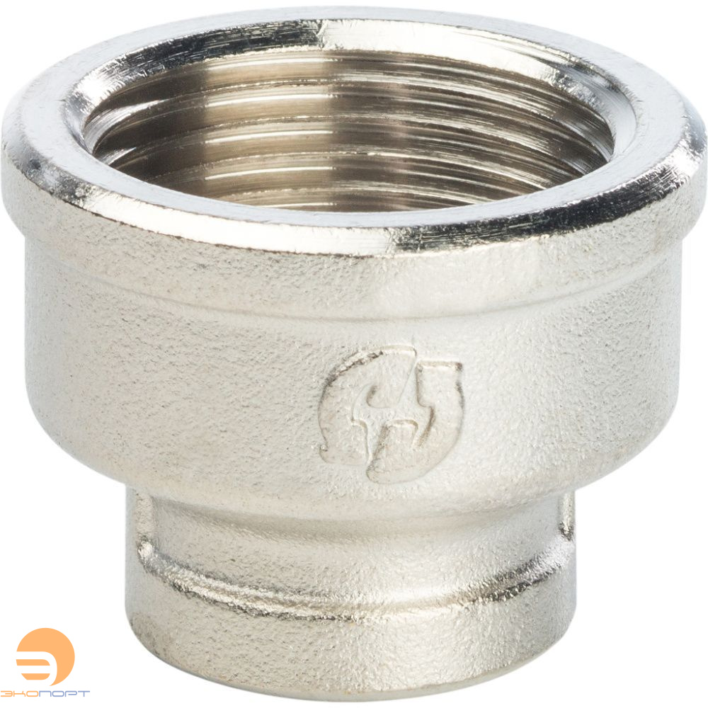 Муфта переходная ВВ 1х1/2 (никель) Stout