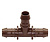 Тройник штуцерный 17 мм - 17 мм- 17 мм  XFF-TEE