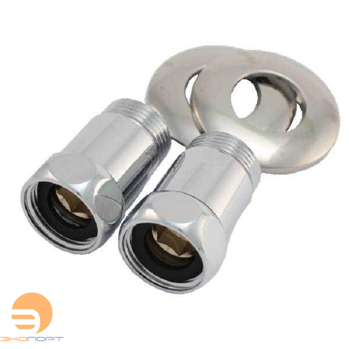 Сгон прямой (американка) для полотенцесушителей 3/4 х 3/4 ВН ХРОМ SG