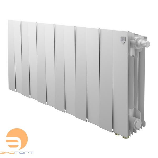 Радиатор биметаллический PianoForte Bianco Traffico VDR80 300/100  12 секций Royal Thermo