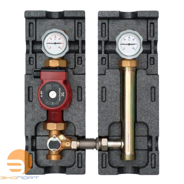 Насосная группа V-MK 1" с насосом Wilo PARA SC 7.0, со смесителем, подающая линия слева