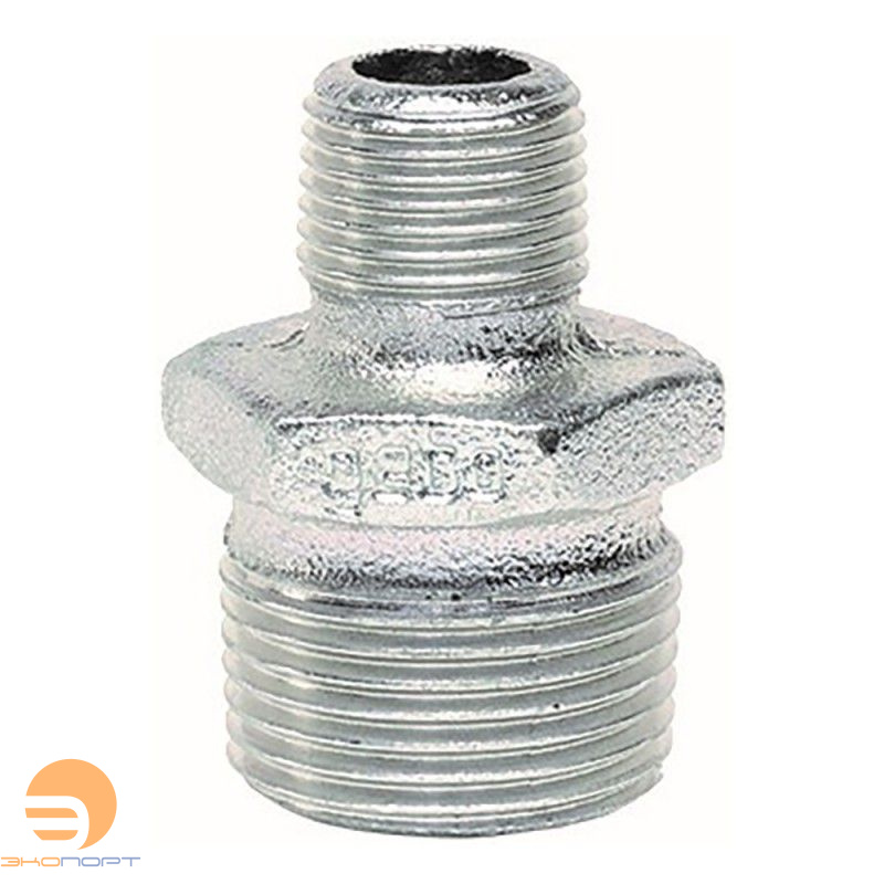 Ниппель чугун 1 1/4"х 1" Platinum GEBO