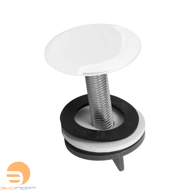 Заглушка на умывальник 50 мм БЕЛАЯ