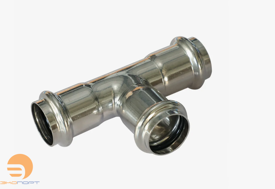 Тройник press 18х18х18 нерж. Kromwell