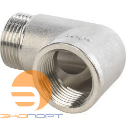 Угольник НВ 3/8х3/8 (никель) Stout