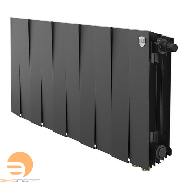 Радиатор биметаллический PianoForte Noir Sable VDR80 300/100  10 секций Royal Thermo