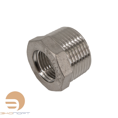 Футорка НВ 1/2"х3/8" PN16   нерж. сталь AISI304