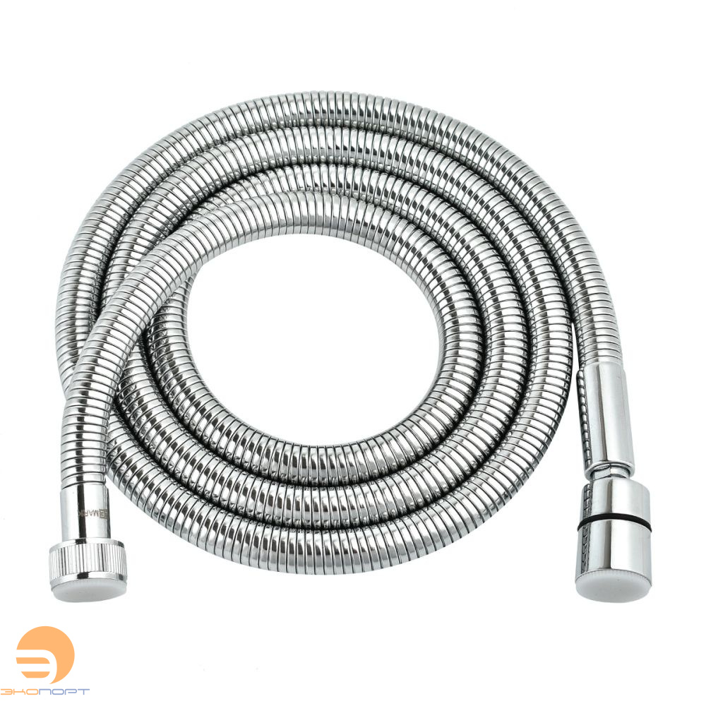 Шланг душевой двухзагибный растяжной 1,5-1,8м, TURN-FREE, сталь, хром, LEMARK