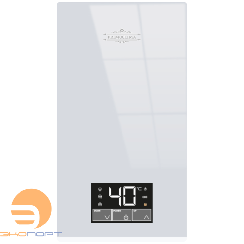 Водонагреватель проточный ZENITH 7 кВт, 220 В, Wi-Fi, белый PRIMOCLIMA