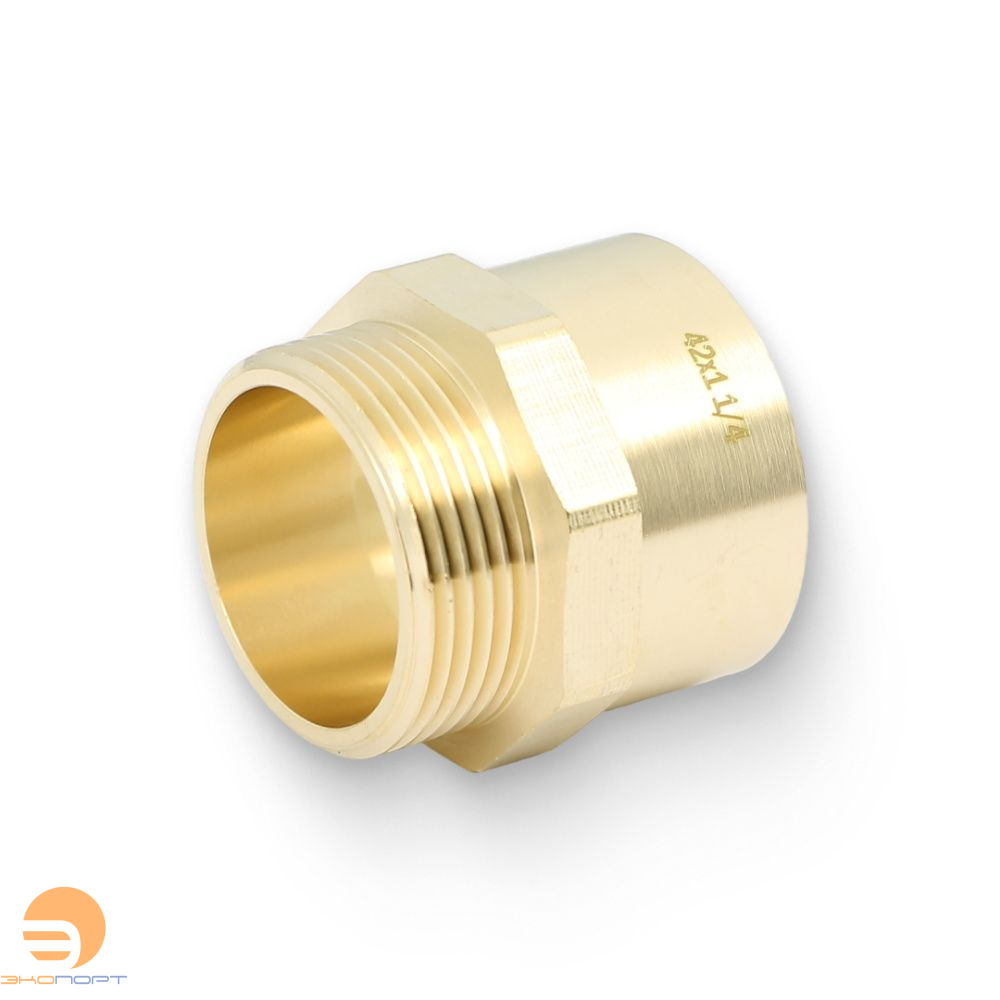 Муфта переходная НР-пайка 42х11/4"  JINTIAN