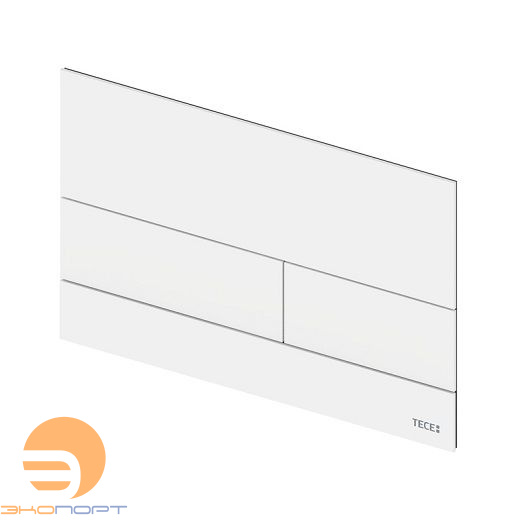 Клавиша TECEsquare II, металл, белая глянцевая TECE