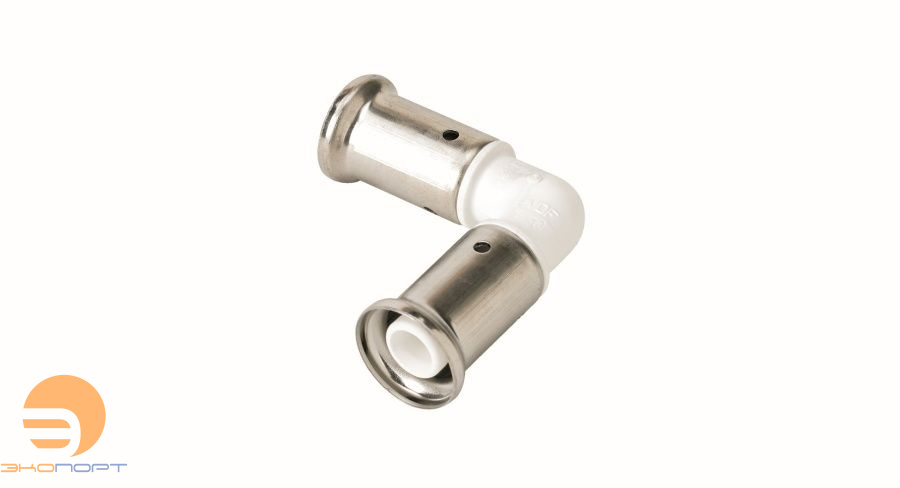Угольник 26-26 90 ,ПВДФ, пресс (белая) HENCO