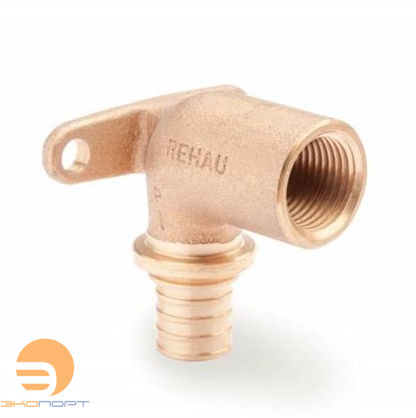 Угол 16-Rp ВР 1/2 (длинный) бронза, настенный RX+ Rehau 