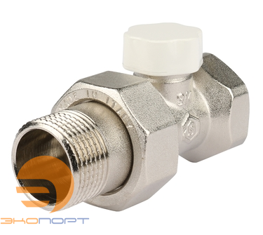 Клапан запорно-балансировочный, прямой 3/4 STOUT