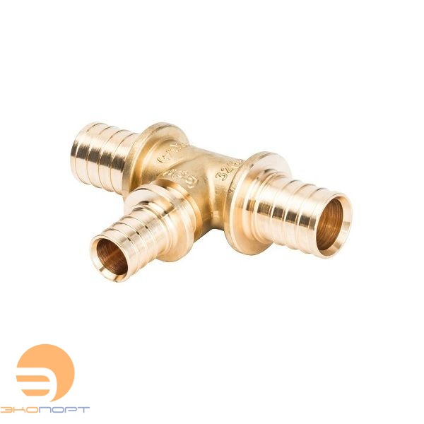 Тройник переходной 32-20-25 латунь STOUT