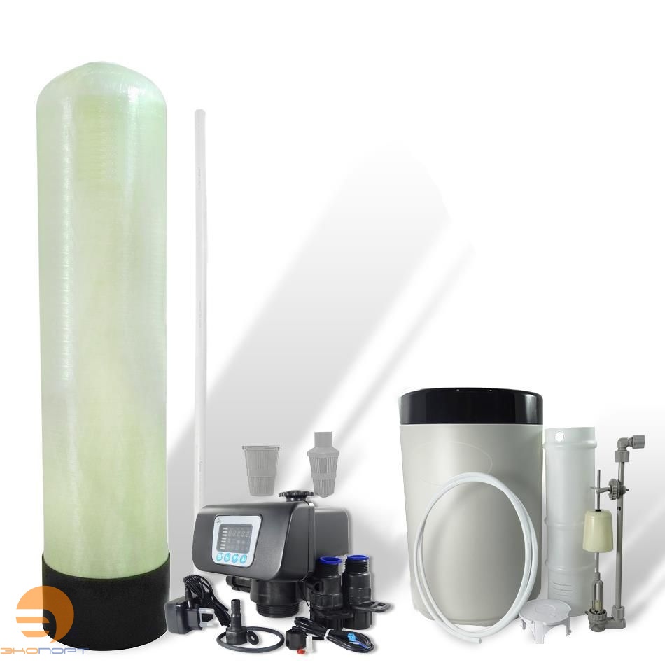 Корпус 10х54 в комплекте с клапаном Runxin F117Q3 и солевым баком