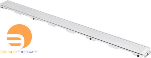 Стеклянная декоративная панель 700мм, белое стекло, TECE