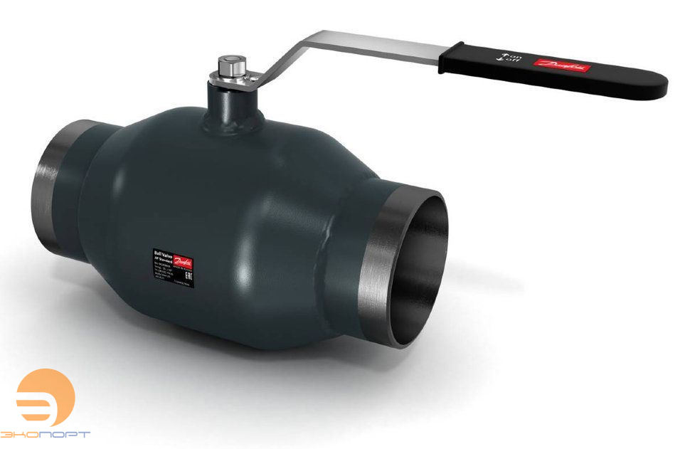 Кран шаровой JIP-WW Standart  Ду20, Ру16 c ручкой, приварка, Tmax=150C